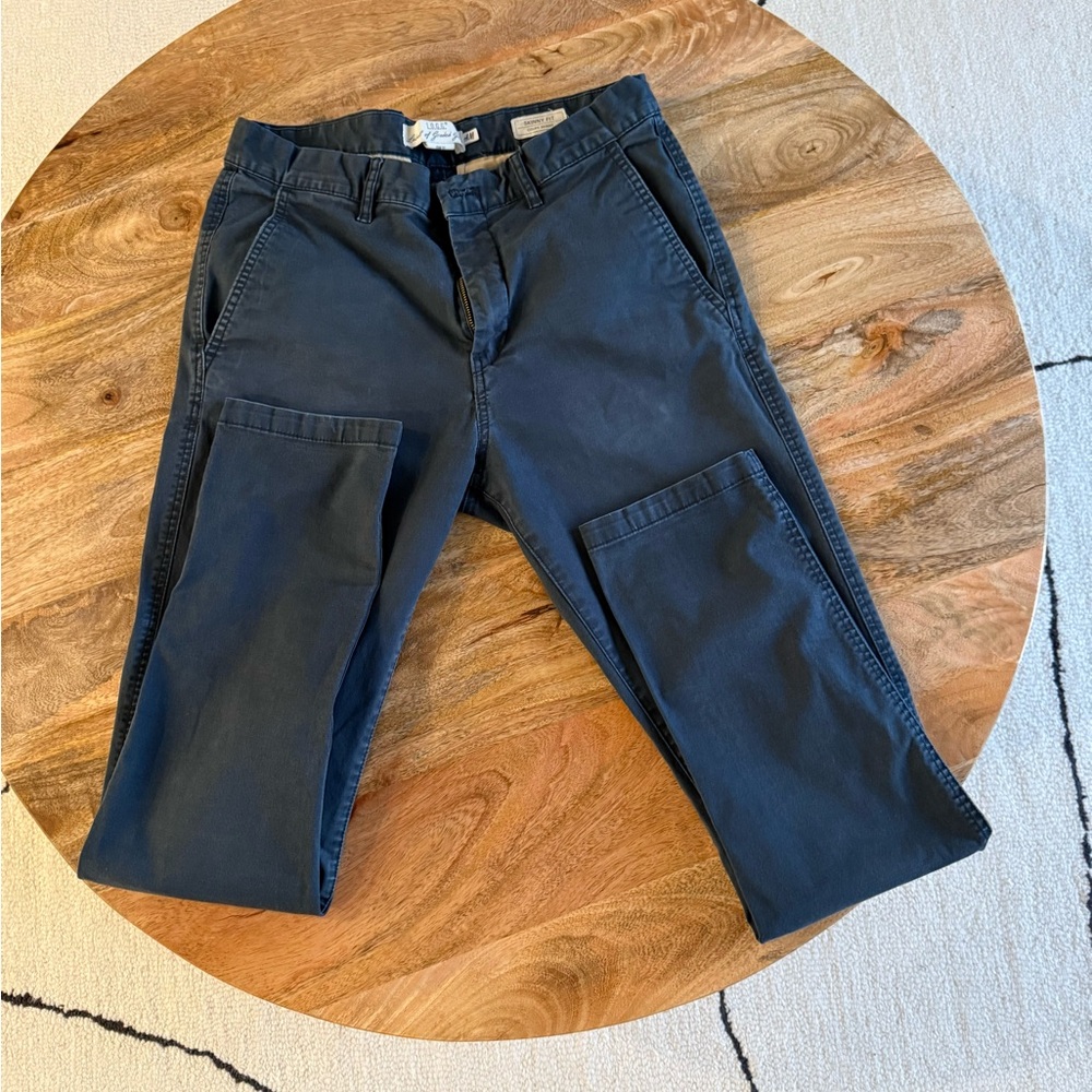 H&M Navy Blue Chinos